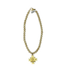 Gemstone Necklace w/ St Ben
