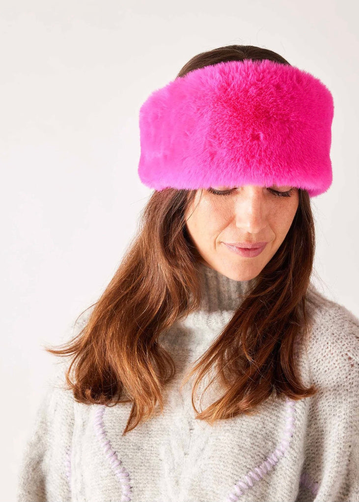 Cozy Cabin Faux Fur Headband