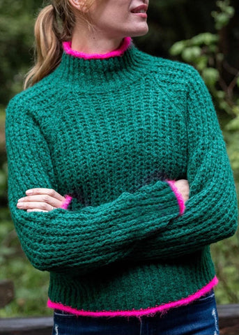 Beachside Softy Sweater & Scarf