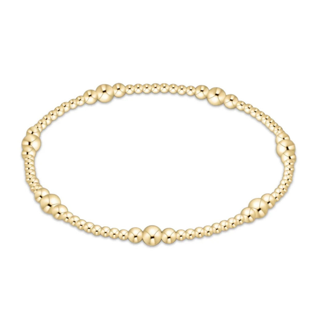 Purpose Gold 4mm Bead Bracelet