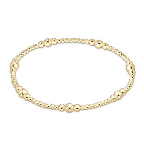 Purpose Gold 4mm Bead Bracelet