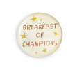 Melamine Breakfast Club Plate