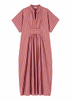 INK + ALLOY - Margot Stripe Kaftan Rust + Lilac