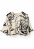 Floral Print Scallop Top