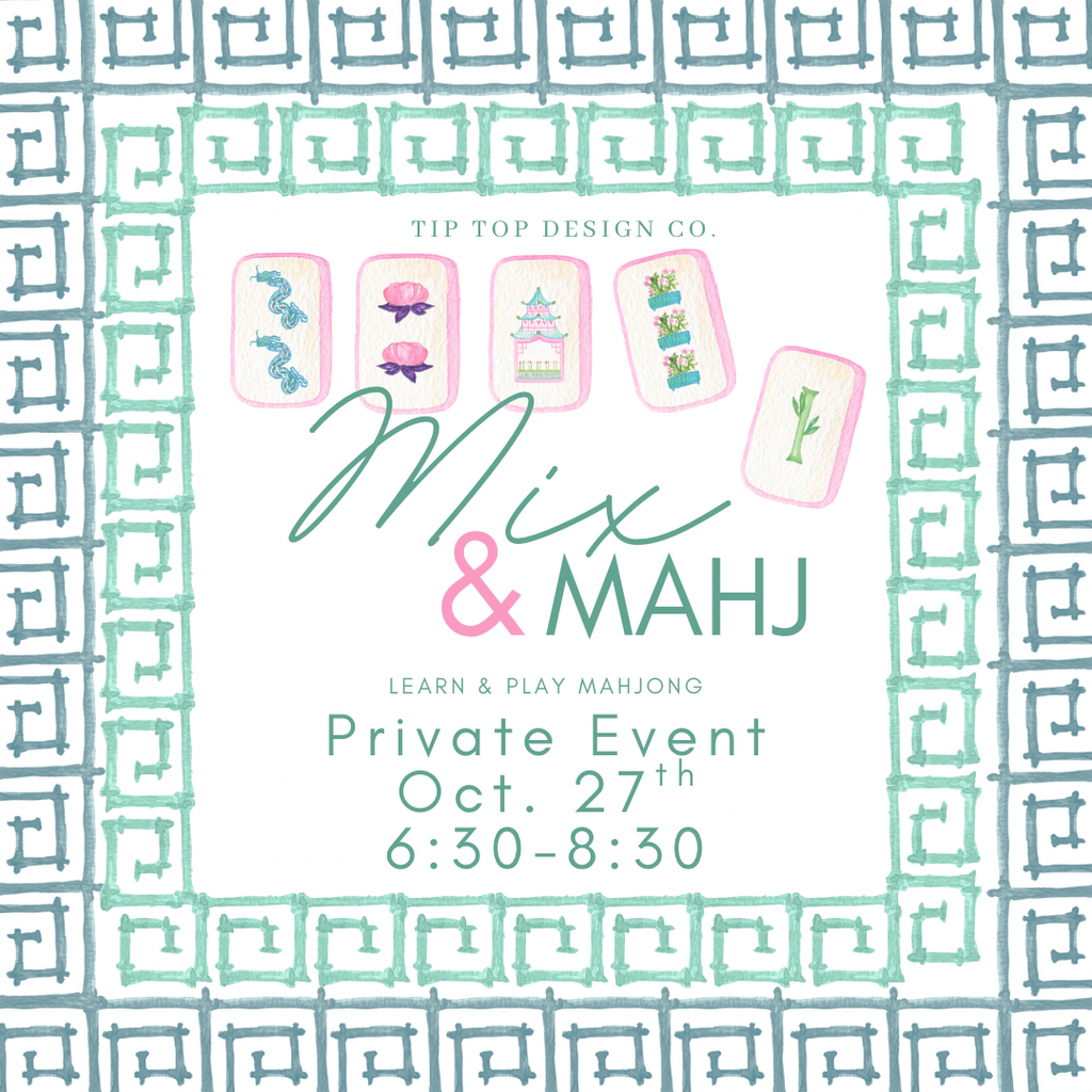 Mix & Mahj 101 — Private Event