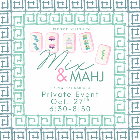 Mix & Mahj 101 — Private Event