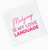 Mahjong Linen Napkins