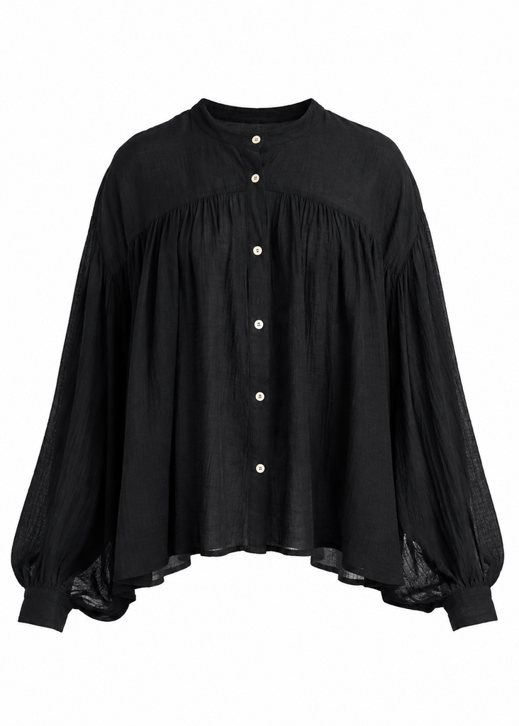 Button Front Dolman Top