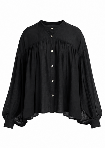 Button Front Dolman Top
