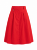 A-Line Midi Skirt