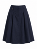 A-Line Midi Skirt