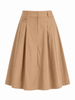 A-Line Midi Skirt