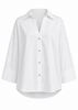 Back Pleat Button Down Top