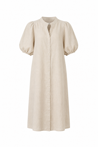 Bubble Linen Dress