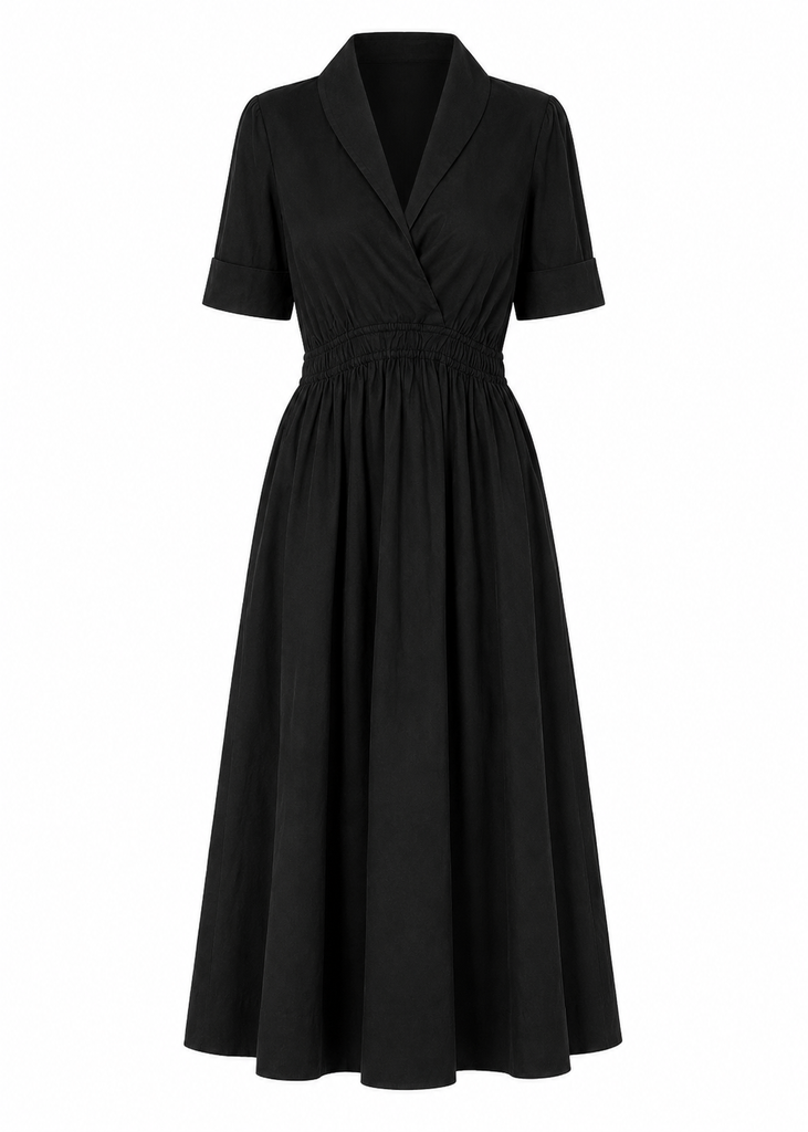 June Maxi Dress - Solid Black