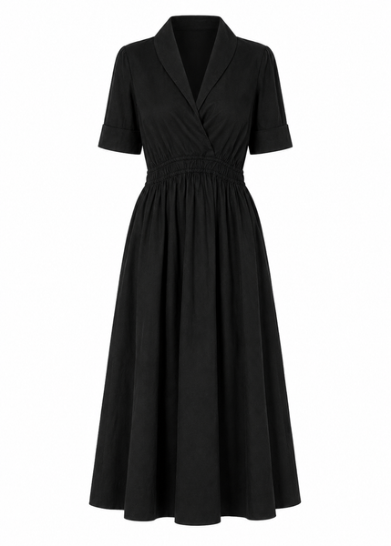 June Maxi Dress - Solid Black