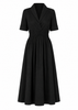 June Maxi Dress - Solid Black