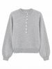 Soft Knit Button Detail Sweater