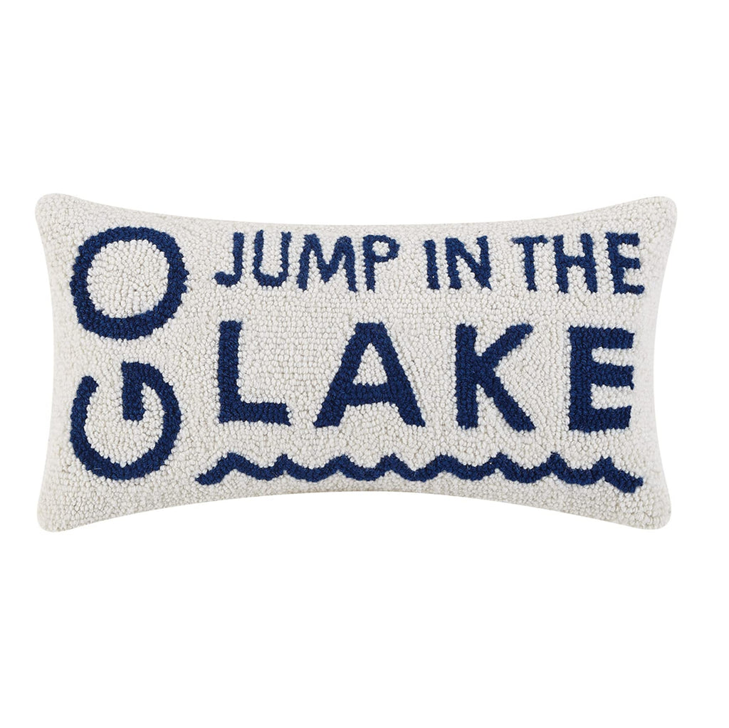 Go Jump in The Lake Pillow