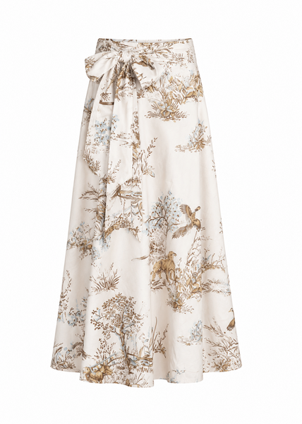 Maple Field & Feather Brady Wrap Maxi Skirt