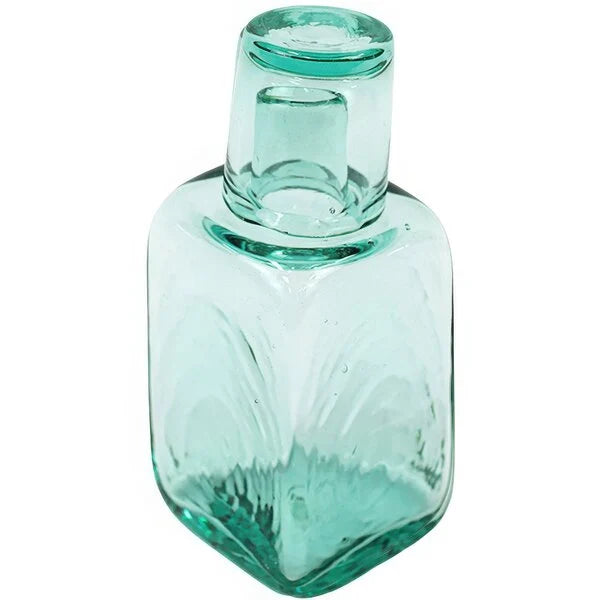 Water Carafe and Drinking Glass