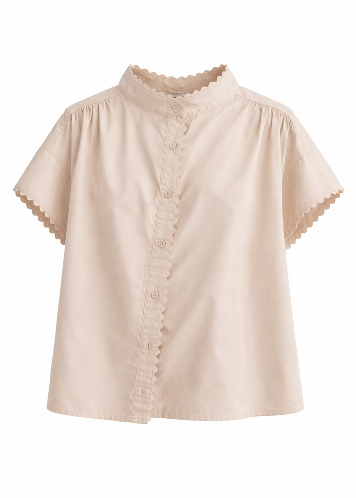 Cap Sleeve Oversized Top