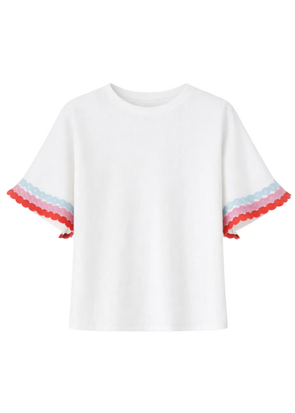 Flutter Sleeve Top