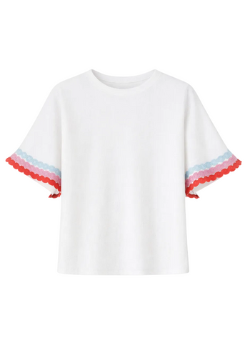Flutter Sleeve Top