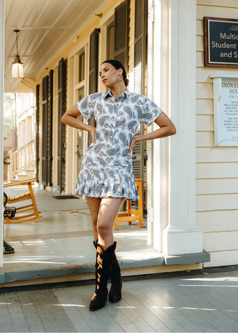 The Aspen Dress - Grandpas Paisley