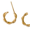 Braided Mini Hoops