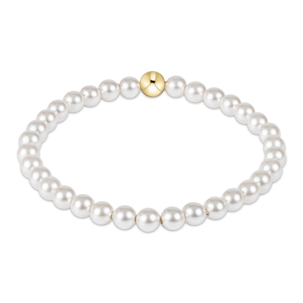Classic Pearl 5mm Bead Bracelet