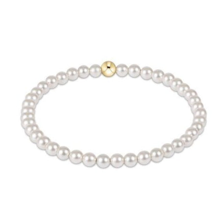 Classic Pearl 4mm Bead Bracelet
