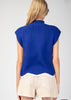 Mock Neck Scallop Sweater