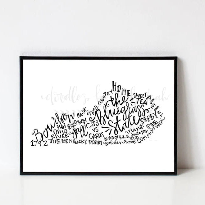 Doodles 8 x 10 Art Print