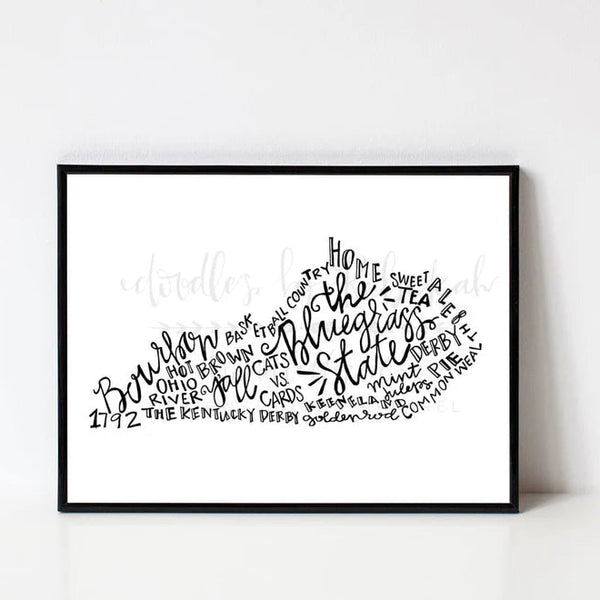 Doodles 8 x 10 Art Print