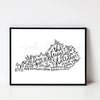 Doodles 8 x 10 Art Print