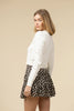 The Rose Sheer Skort - Chocolate Dot