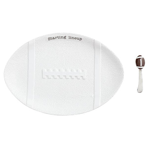 FOOTBALL PLATTER SET