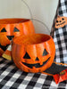 MACHE JACK-O-LANTERN TREAT BUCKETS