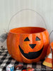 MACHE JACK-O-LANTERN TREAT BUCKETS