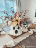 PAPER MACHE GHOST TREAT BUCKETS