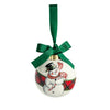 Christmas Icon Tartan Stripe Ornament