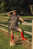 The Aspen Dress - Stockholm Plaid