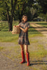 The Aspen Dress - Stockholm Plaid