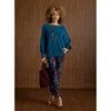Relaxed Ciana Pullover Sweater with Lattice Back