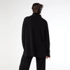 Heavenly-Luxe Cowl Neck with Rib Trim Detail