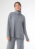 Heavenly-Luxe Cowl Neck with Rib Trim Detail