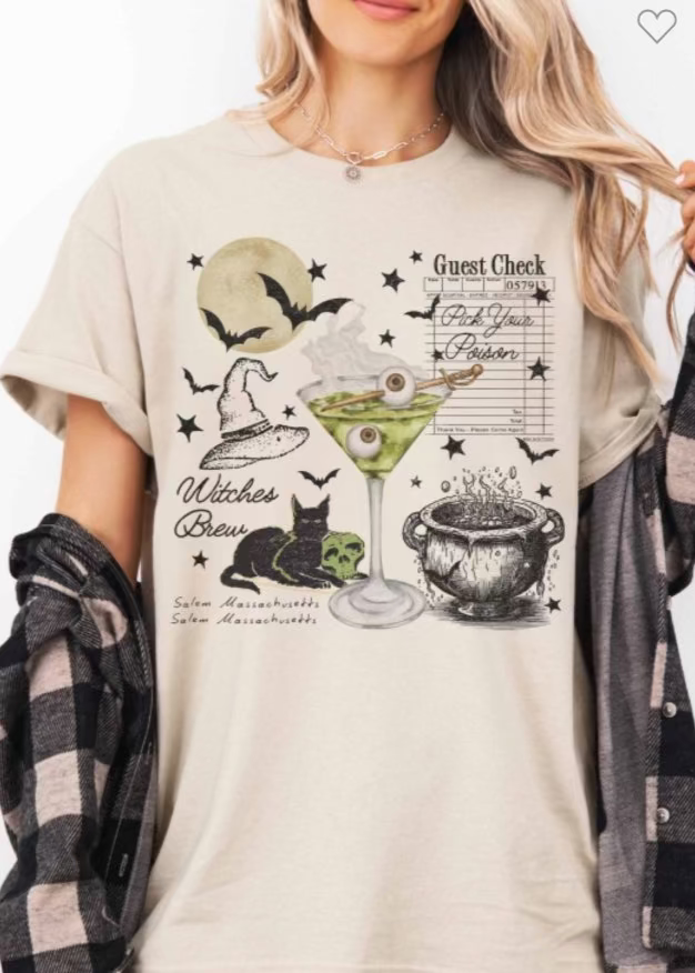 Halloween Witches Brew Tee