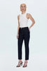 BRI ANKLE HIGH RISE SLIM STRAIGHT JEAN - NIGHTFALL