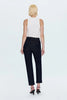 BRI ANKLE HIGH RISE SLIM STRAIGHT JEAN - NIGHTFALL